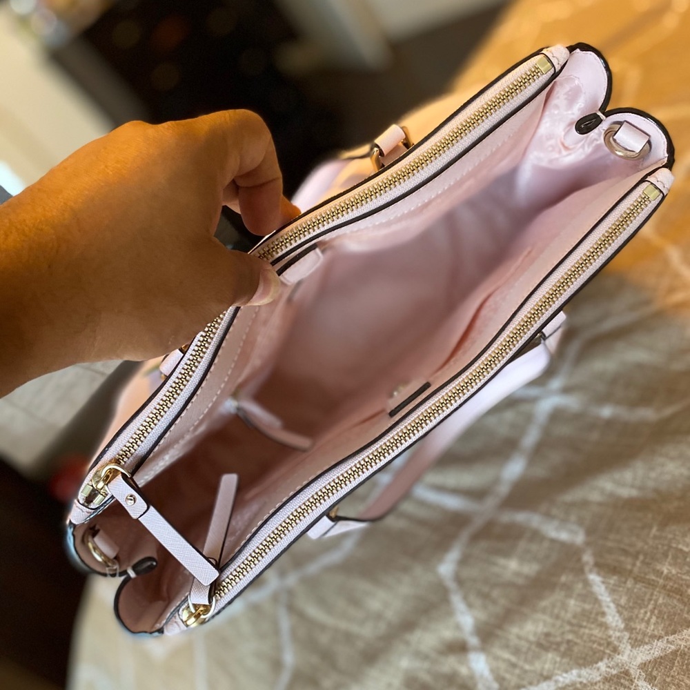 Kate spade pale pink purse and wallet